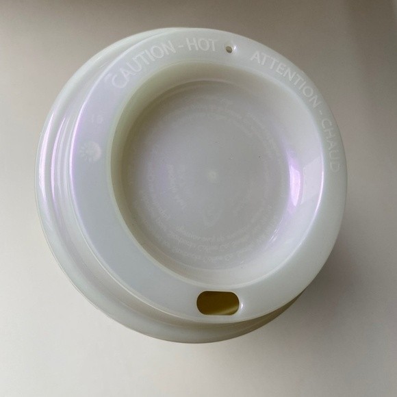 Bundle 2 Starbucks: Color CHANGING REUSABLE HOT CUP & Ceramic Christmas Ornament - Picture 6 of 7